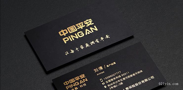 黑卡燙金名片設(shè)計(jì)欣賞-1  第4張