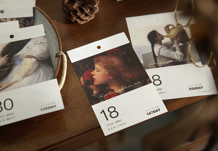 2022年企業(yè)臺歷印刷  第2張